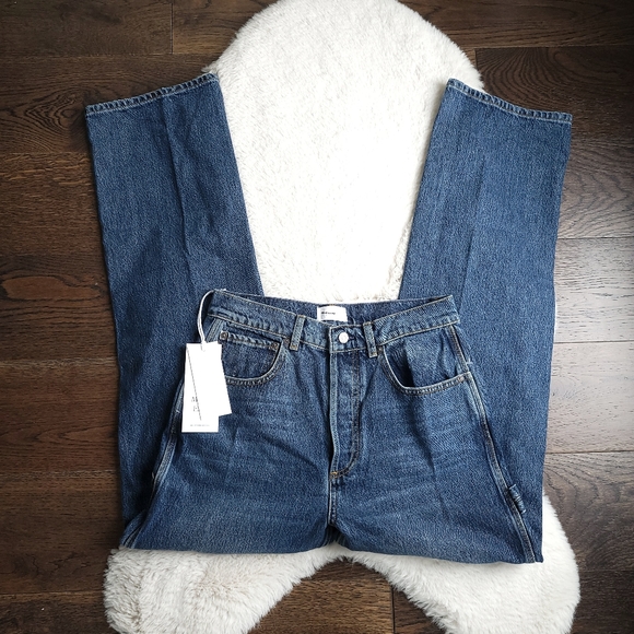 Boyish The Ziggy Boyfriend Carpenter Organic Denim Cargo Jeans - Picture 2 of 10